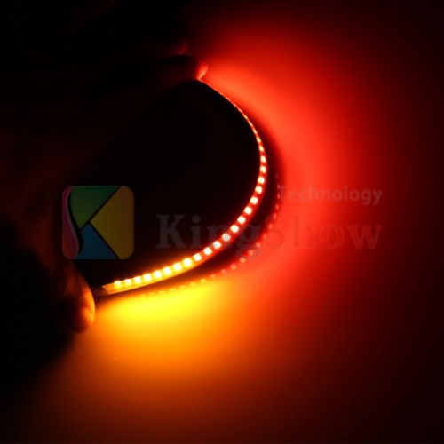 12V 32LED Universal Flexible Turn Signal Motorcycle Led Strip Bar Brake Tail Light Indicator Light led Motorcycle 16