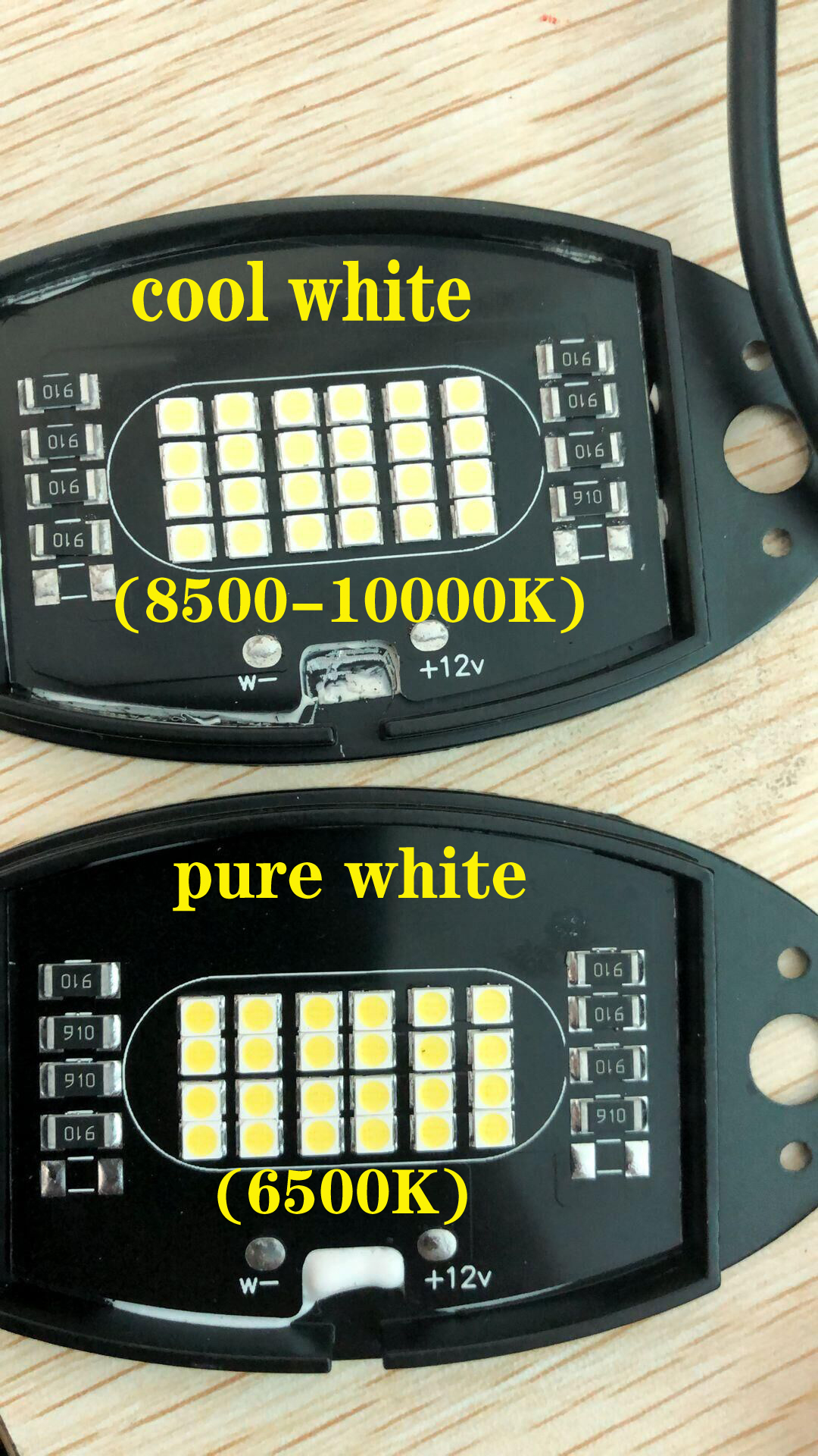 Kingshowstar - High Brightness Aluminium Atv Waterproof 3030 Pod Led Rock Lights 24 Volt White Rock Pod Light led top level 24W rock light 8