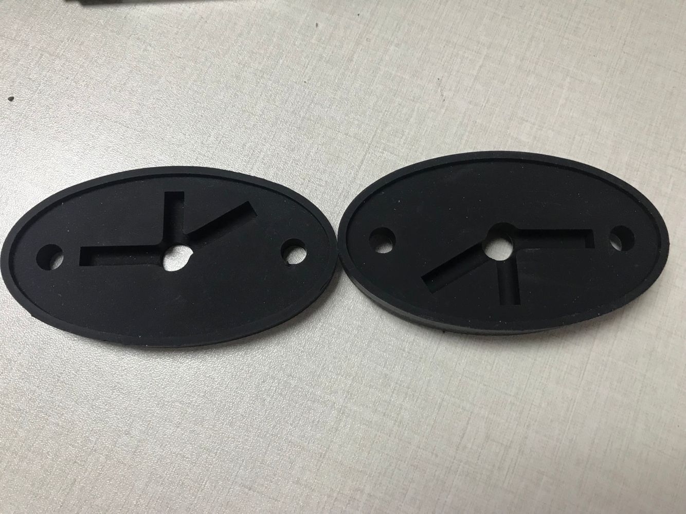 Kingshowstar - Large Rubber Flat Adapter mounting pads For King Show Rock Light led top level 24W rock light 11