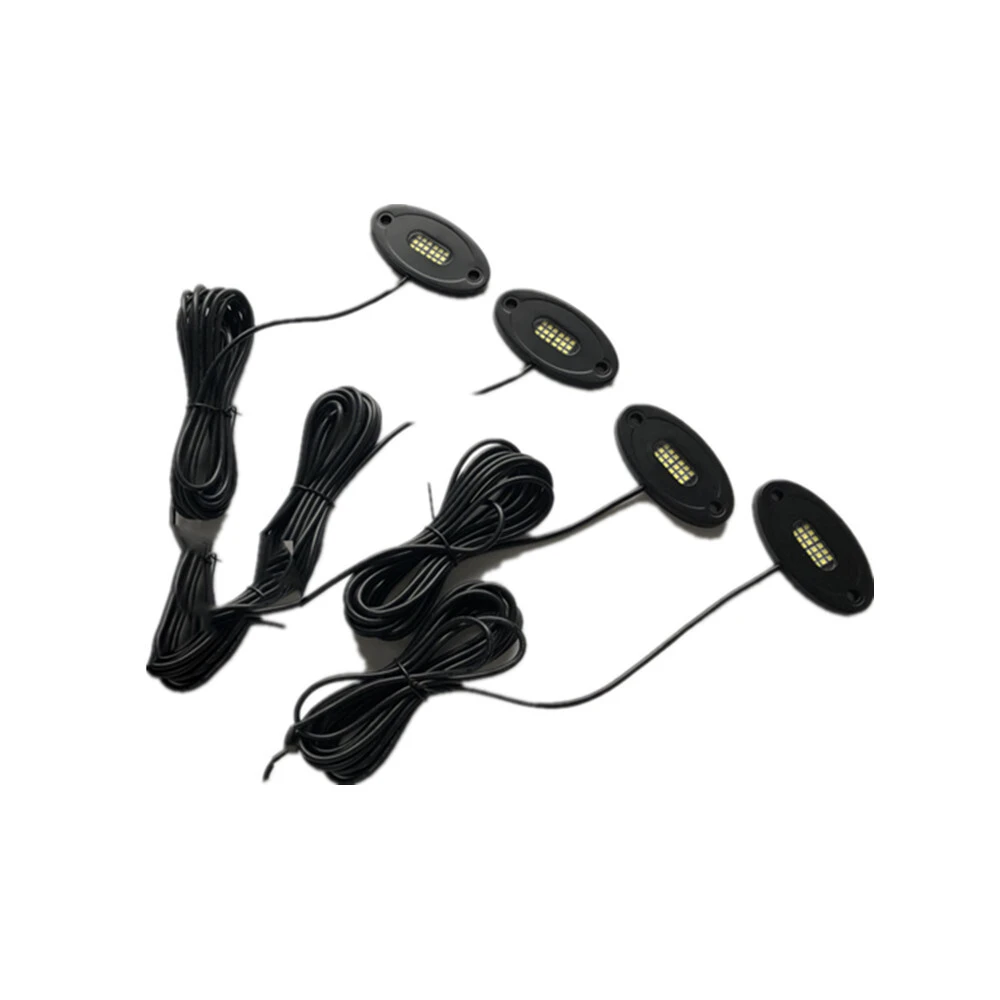Kingshowstar - Factory Sell 24W White Rock Lights With 450cm Lead per light led top level 24W rock light 1