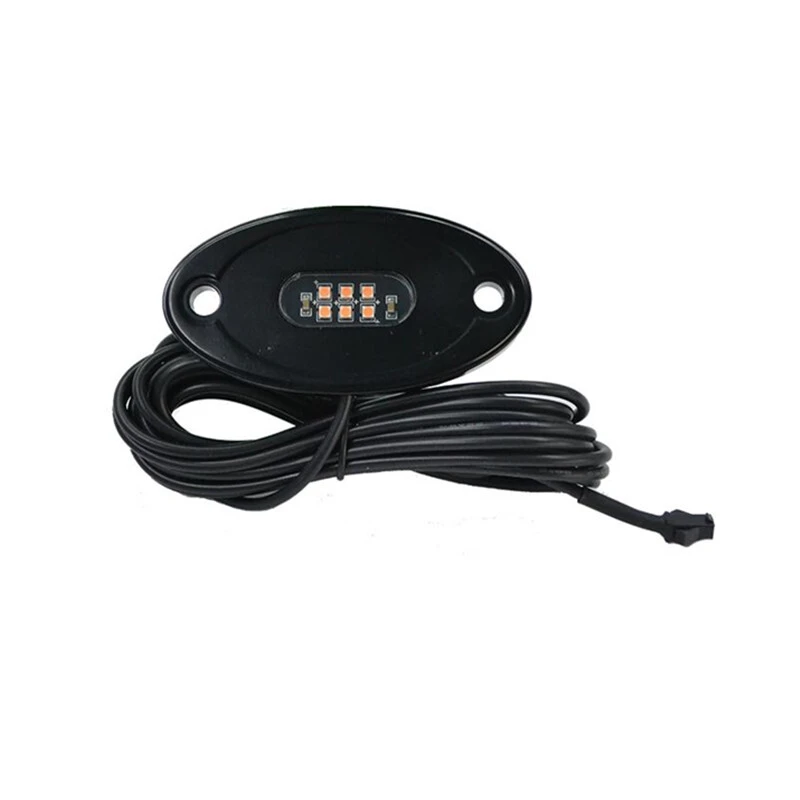 New Arrival Bt App Control Waterproof 12 Volt Rgbw 8 Pod Led Rock Light For Off Road Truck 1