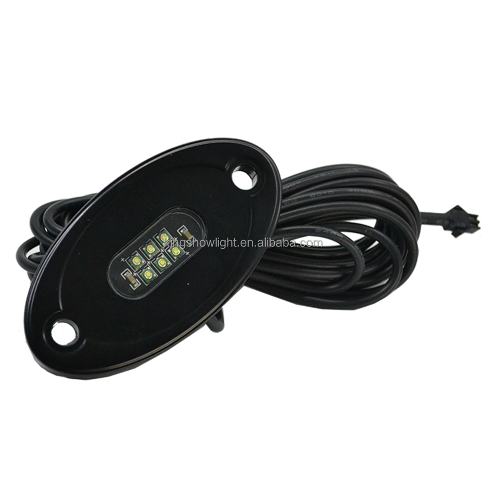 THE BEST 12pcs App Controlled Pure White LED Rock Lights 12V for Truck ATV UTV All Cars Boat 18