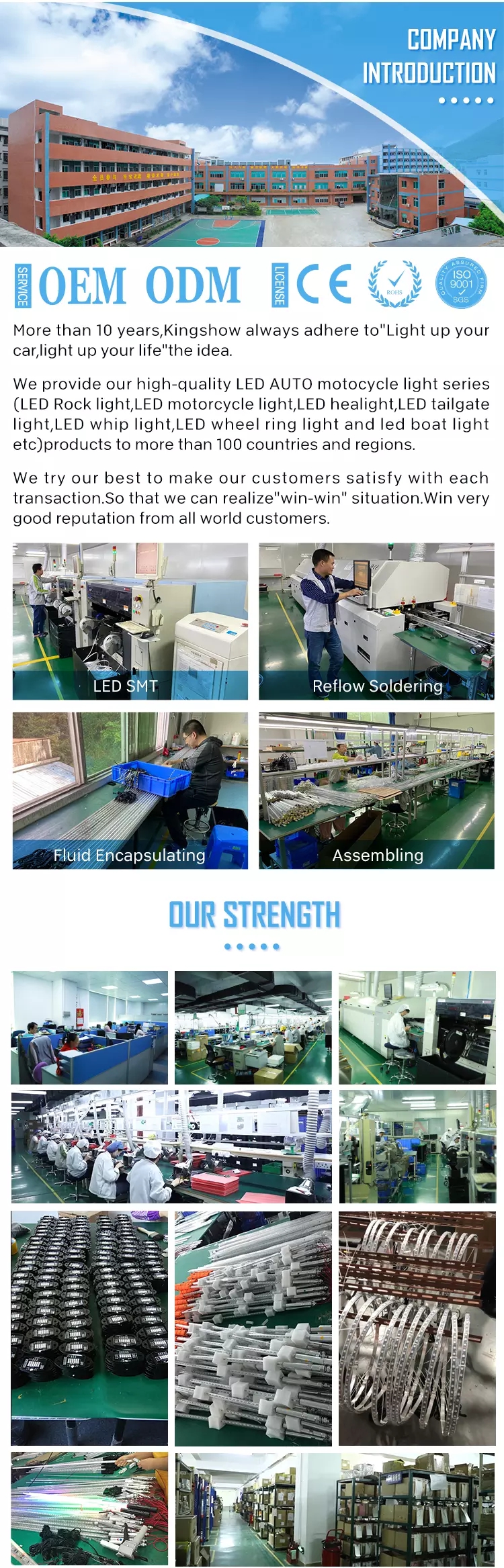 Hot Sales LED 12V Light RGBW Waterproof APP LED Rock Light for Truck Cars ATV 34