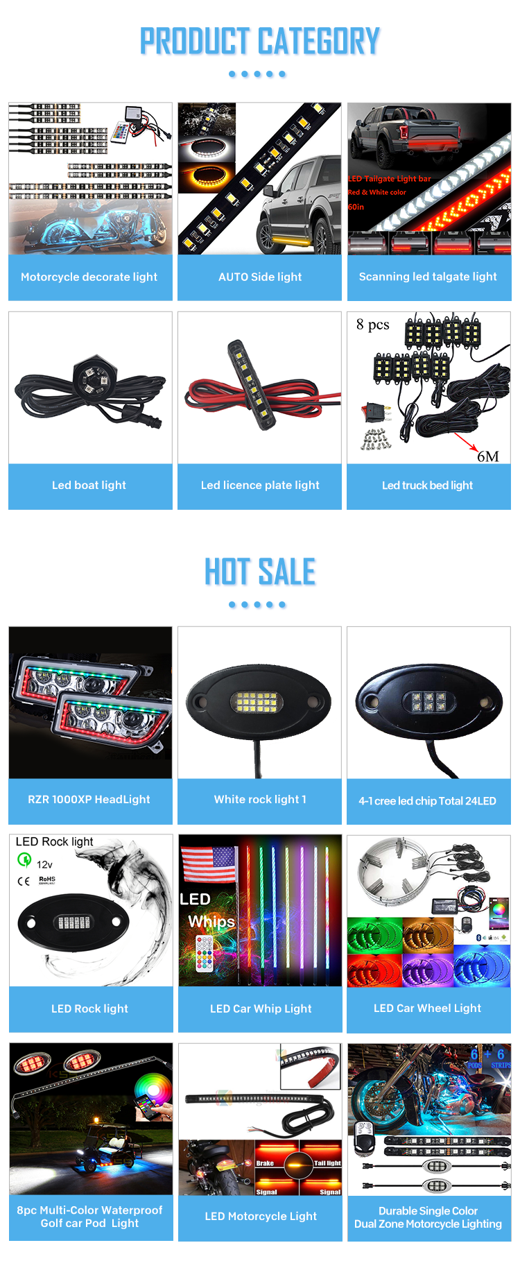 Color Car Exterior Decorating 36 Led Rock Light Blue-tooth Rgb Music Controller Led Rock Light Auto Automobile Led Lighting 16