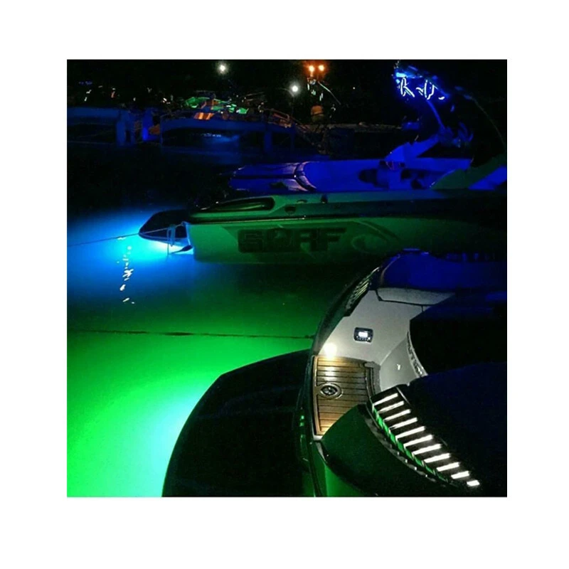 Kingshowstar - Multi-Color 12 volt Marine LED strip Lights for Boats with remote Ungrouped 1
