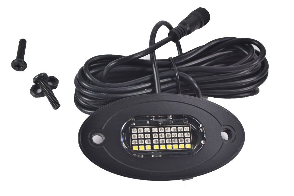 Wholesale hot high quality million colors LED rock lights/RGB Atmosphere lamp with control for Auto ATV vehicles decoration 10