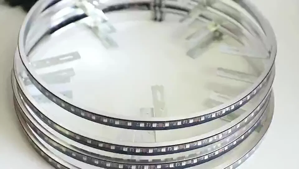 Kingshowstar - 15.5 inch RGBW car tire wheel light,288 LED RGB Colors led wheels lights,Super bright white and rgb color wheel lights led wheel light 1