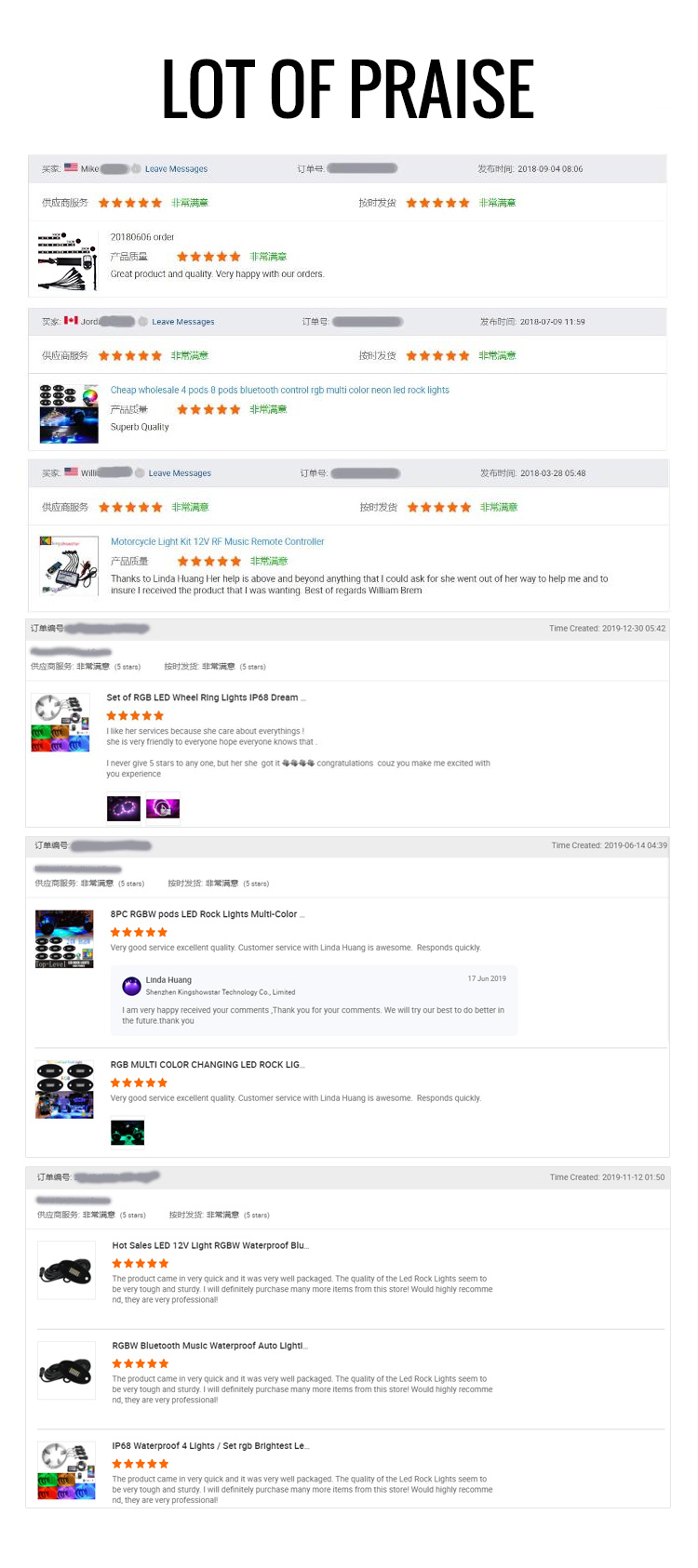 Kingshowstar - Top Selling 4Pcs App Music Control Rgb Waterproof Ip68 Led Ring Car Wheel Rim Light RGB led dream color wheel light light 26