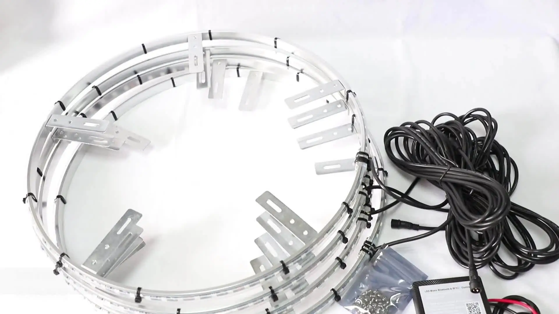Kingshowstar - Factory Wholesale Price led light Wheel Lights 4pc IP68 Waterproof RGB Dream Brightest Ring Led Car Wheel Lights led wheel light 1