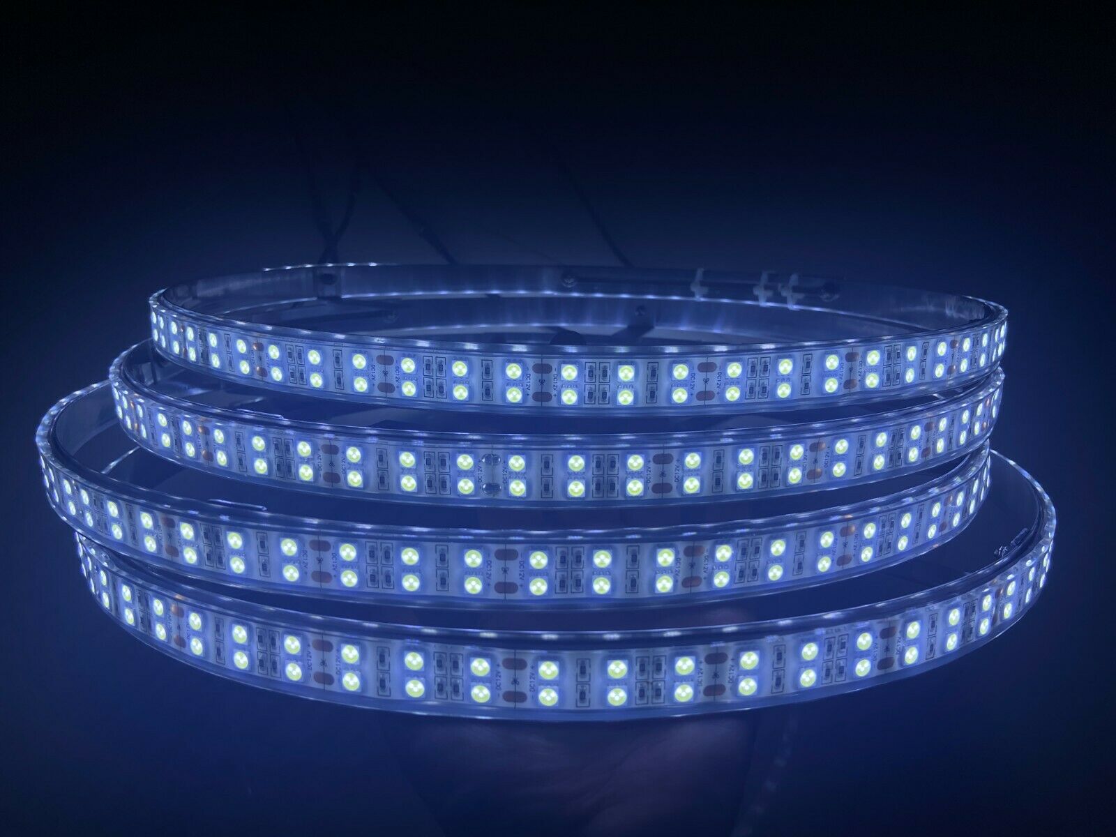 Kingshowstar - 4PCS 17'' Wheel Rings Lights Pure White DOUBLE LED Light Solid color white wheel light light 14