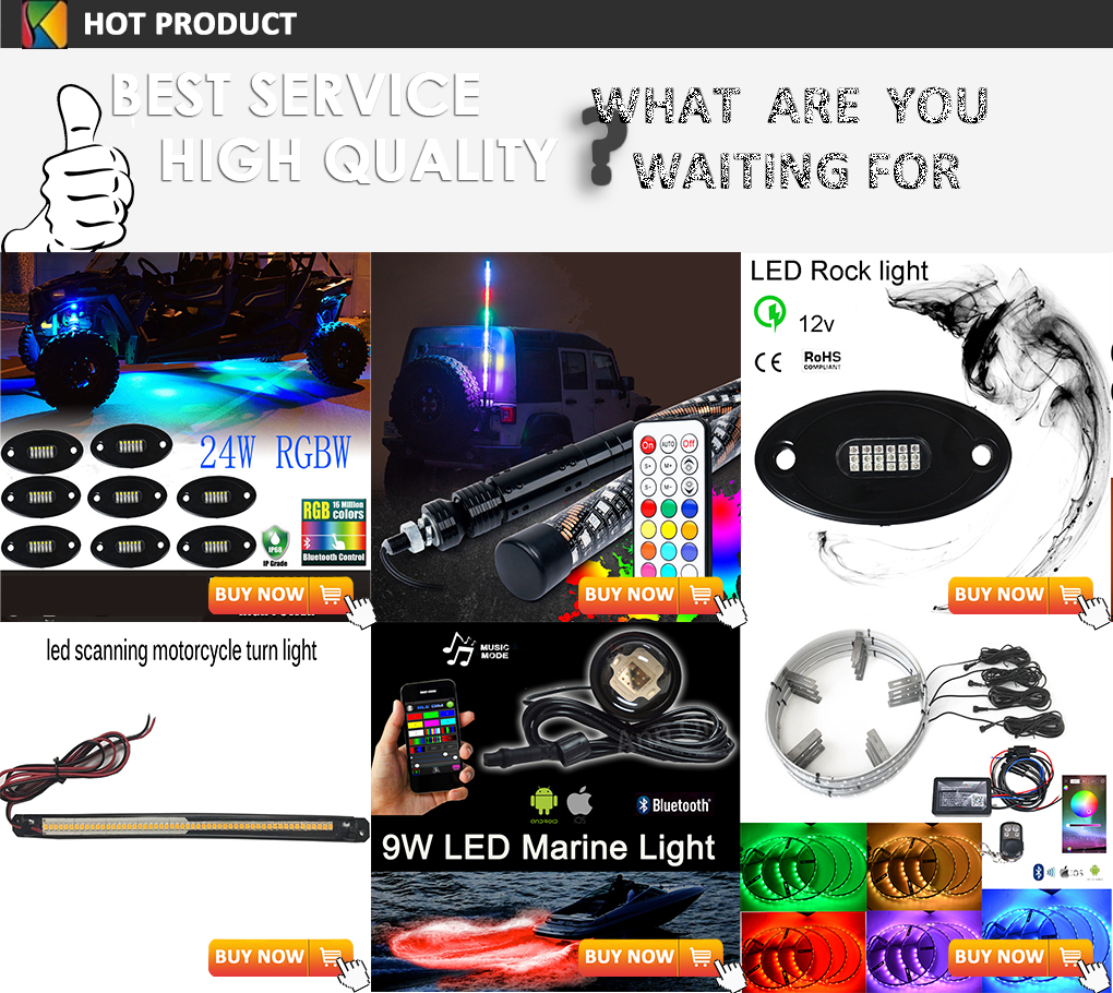 Kingshowstar - 60 Inch Waterproof Tailgate LED Strip Turn Signal Led Tailgate Light Stop Brake Light led auto tailgate light 27