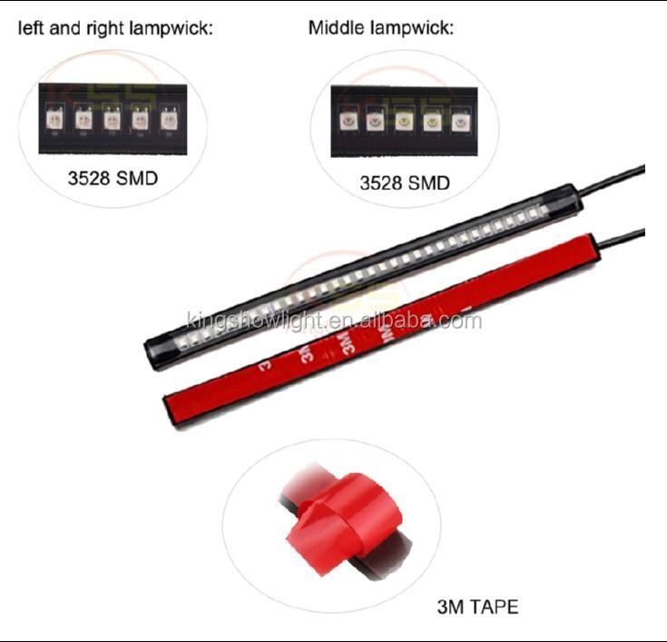 Universal RED LED Rear Marker Brake Tail Light Motorcycle Street Bike Custom 10