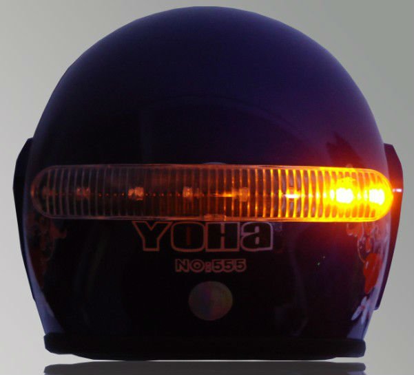 Waterproof LED wireless motorcycle helmet brake & turn signal light kit 13