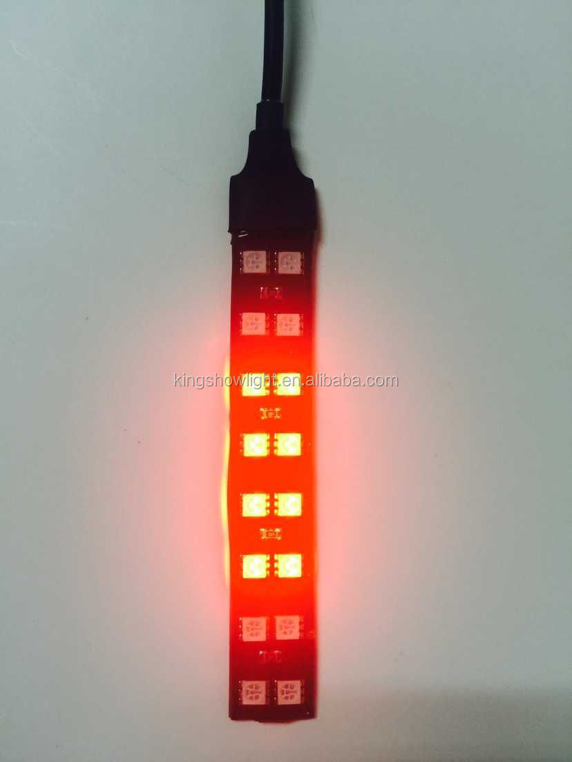 CUSTOM MOTORCYCLE INTEGRATED 16 LED TAIL LIGHT TURN SIGNALS BRAKE RUNNING LIGHTS 11