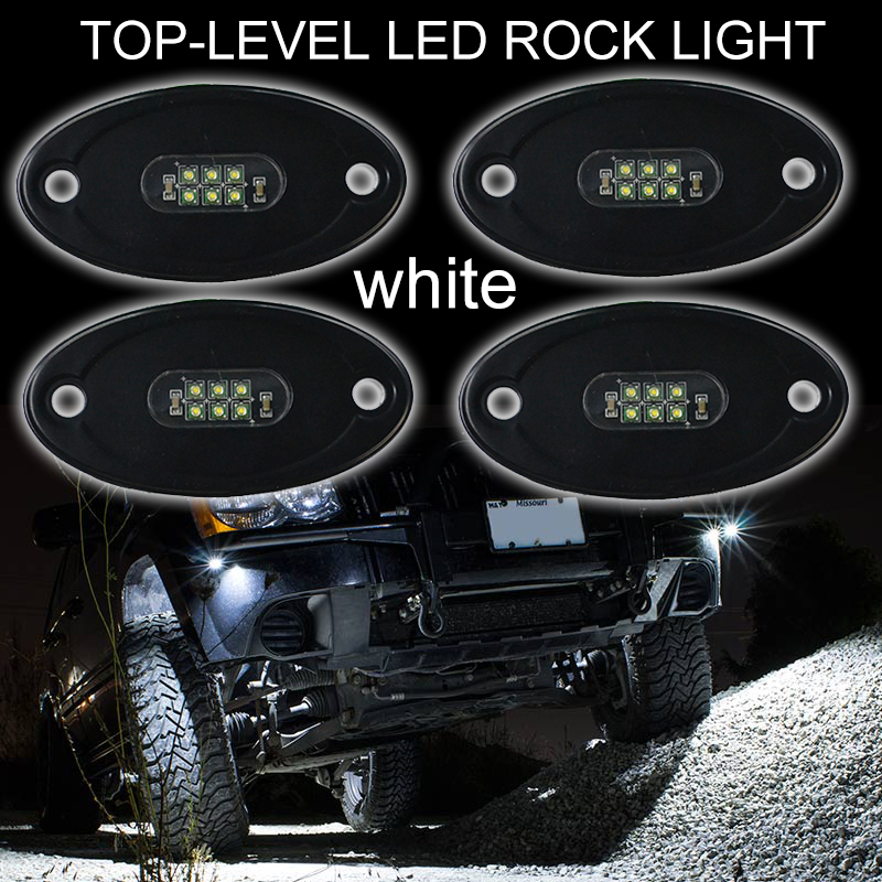 Kingshowstar - Wholesale NEW Product 12V 36W IP68 Waterproof White Mini Led Rock Light led top level 24W rock light 10