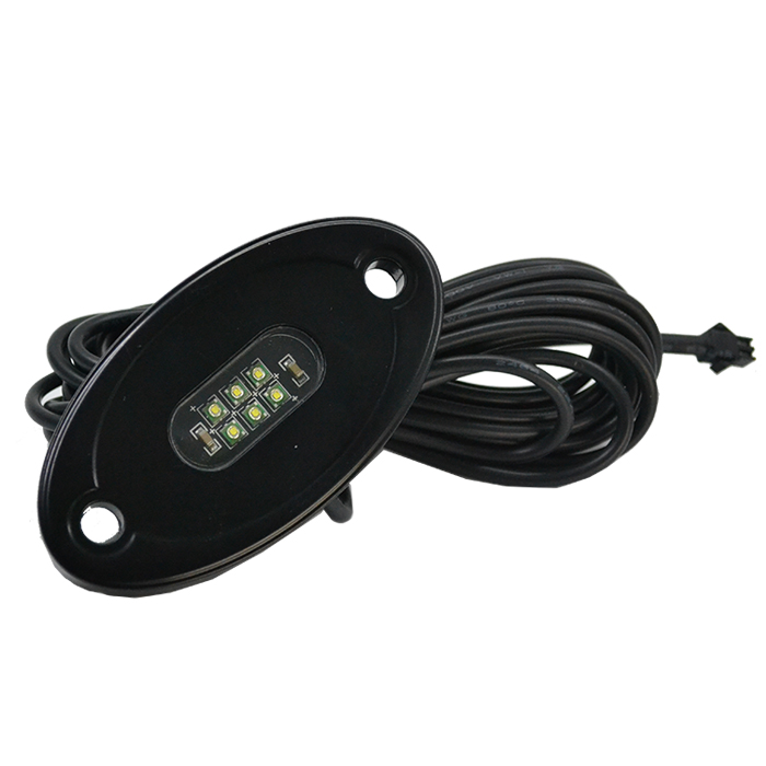 Kingshowstar - High quality light led 12v rgb waterproof durable led rock light for truck led top level 24W rock light 14