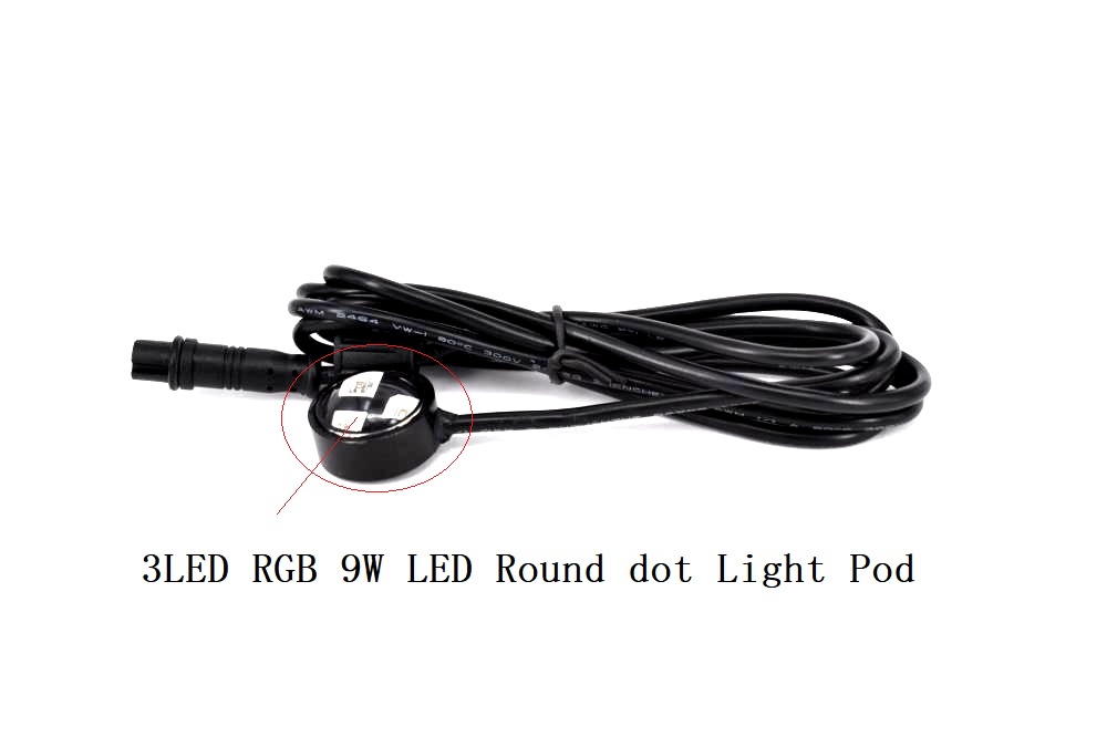 Kingshowstar - 12v LED Horizontal Deck Mount Navigation Lights For Boat/Pontoon LED Marine Light 14