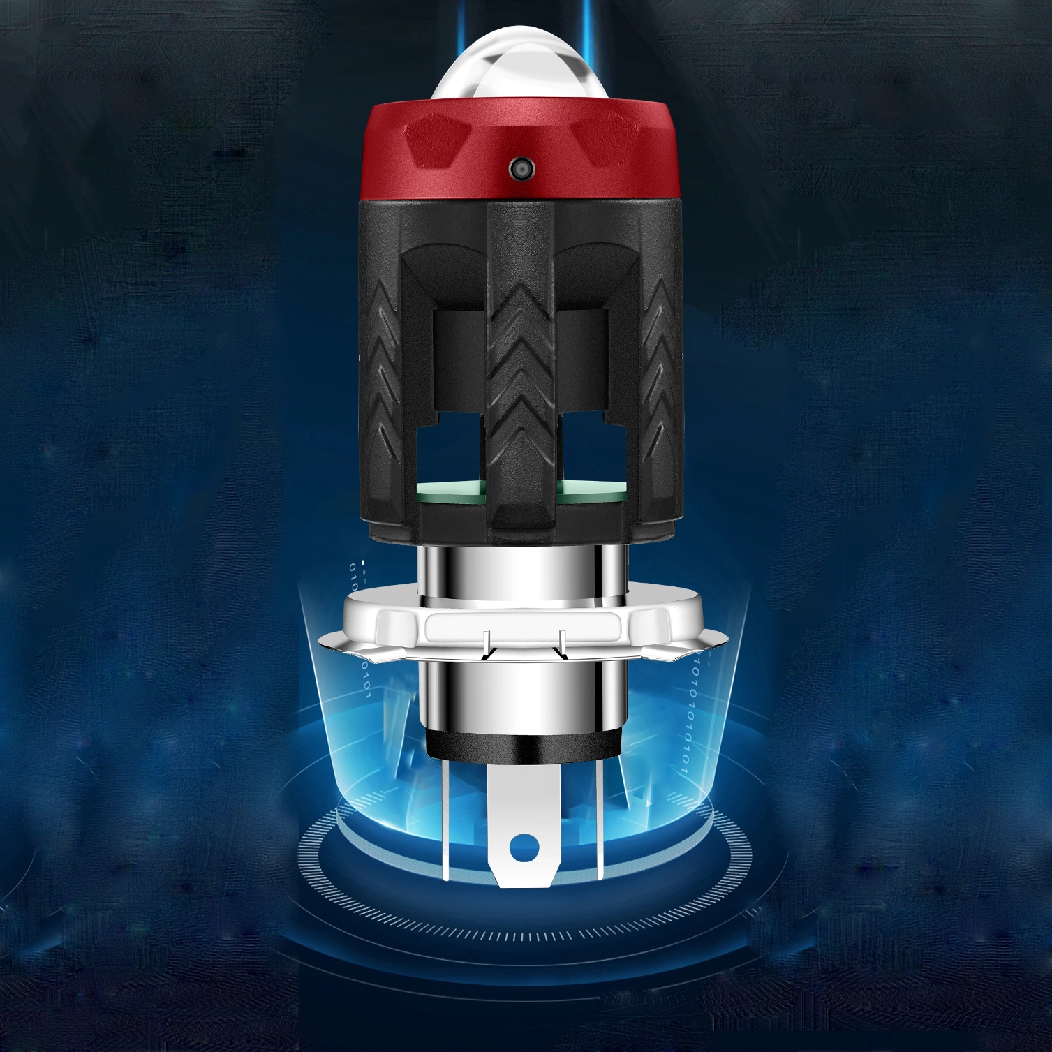 HIGH QUALITY SALE Super Bright High Power H4 LED Bulb For Motorcycle Headlight Fog lamp High/Low Beam Bulb 9003 1