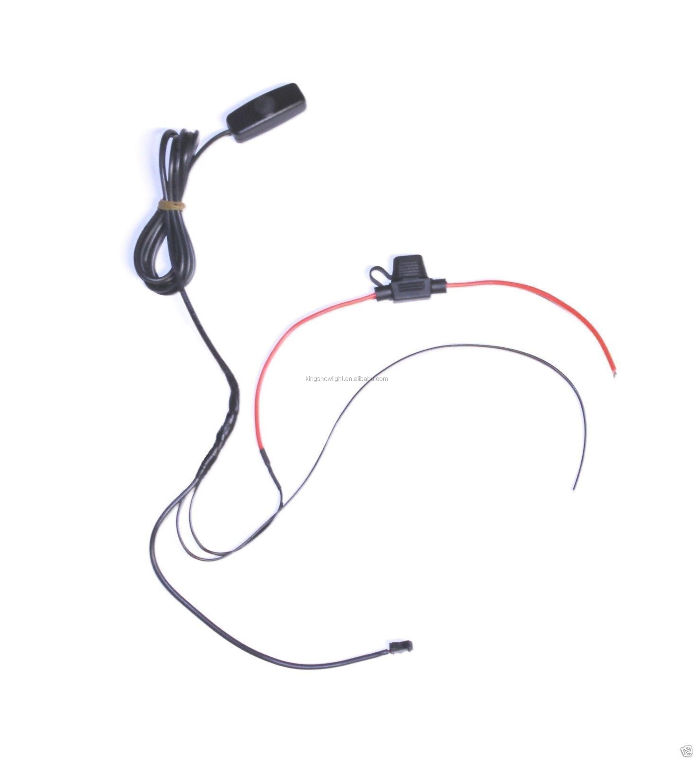 Kingshowstar - 12v LED Accent Light On / Off Control Switch + Fuse + Harness Rock Light led controller and wire connector 5