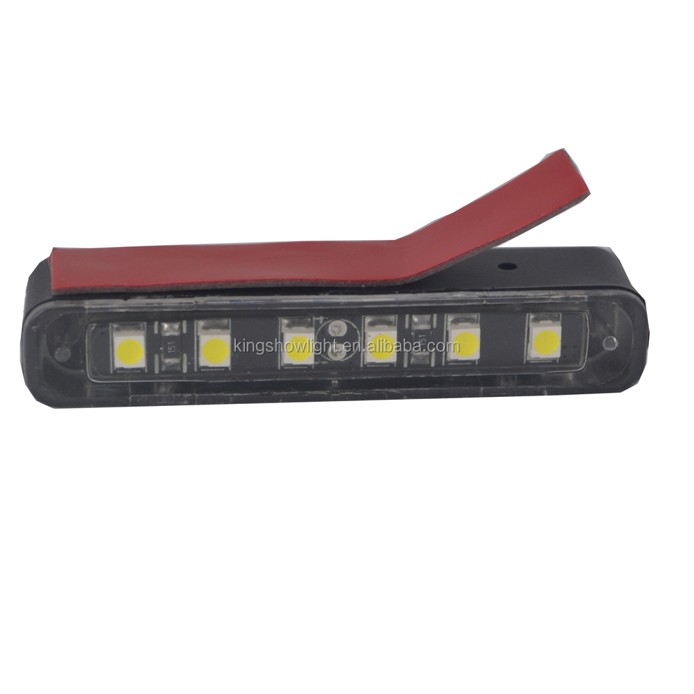 Kingshowstar - Universal 6SMD Car LED License Plate Light or Backup Reverse Lamp Led licence plate light 12