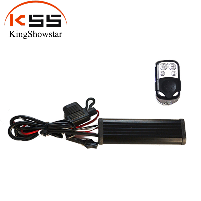Kingshowstar - RGB Multi-Color Remote Controller For LED Motorcycle Lighting Light Strip RF controller 8