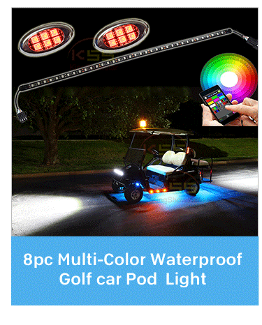 The Best 24LED RGBW Rock light pod for Offroad Truck ATV UTV 28
