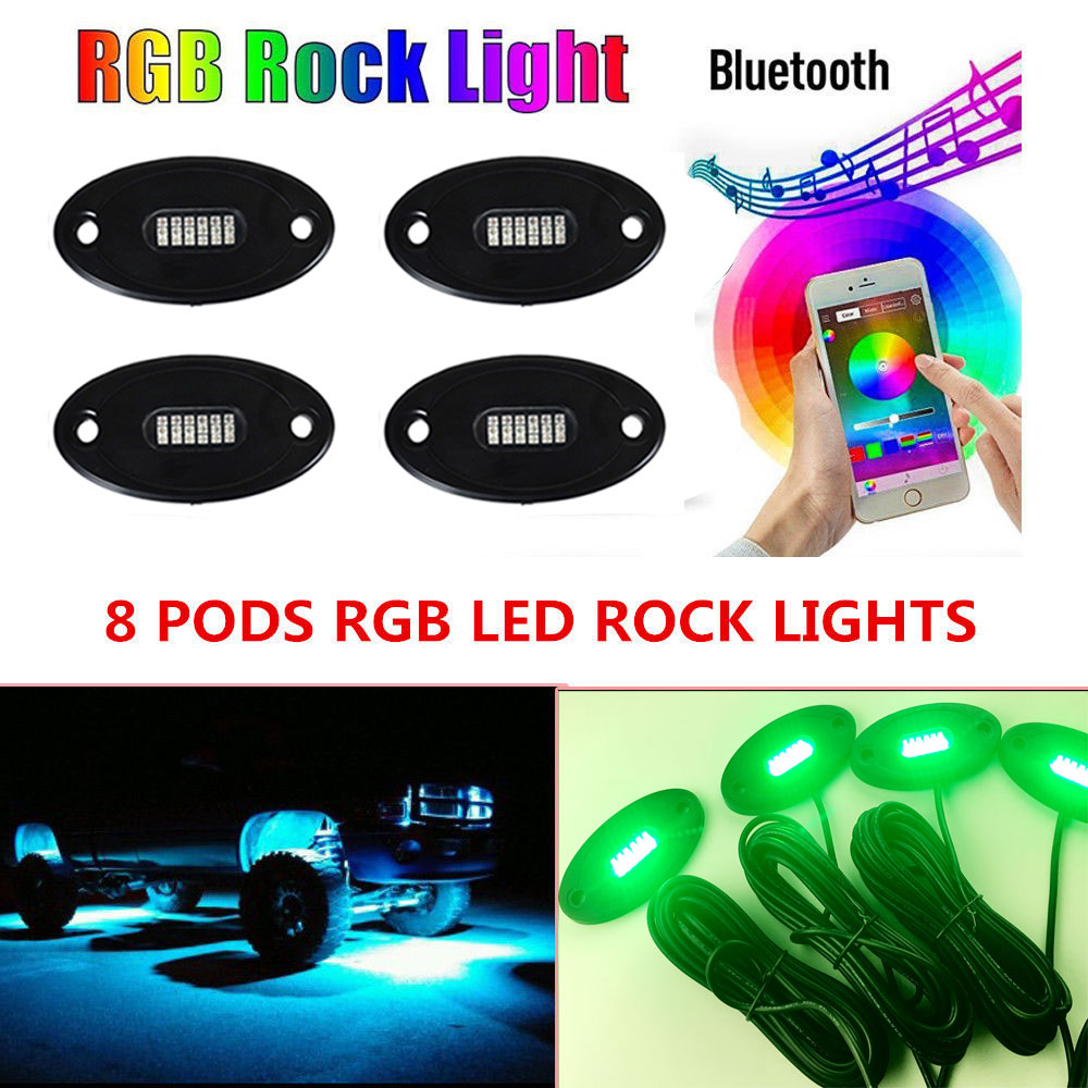 KingShow Factory Directly Deck Light LED 9W Boat/SUV/CAR LED Light Rock 12
