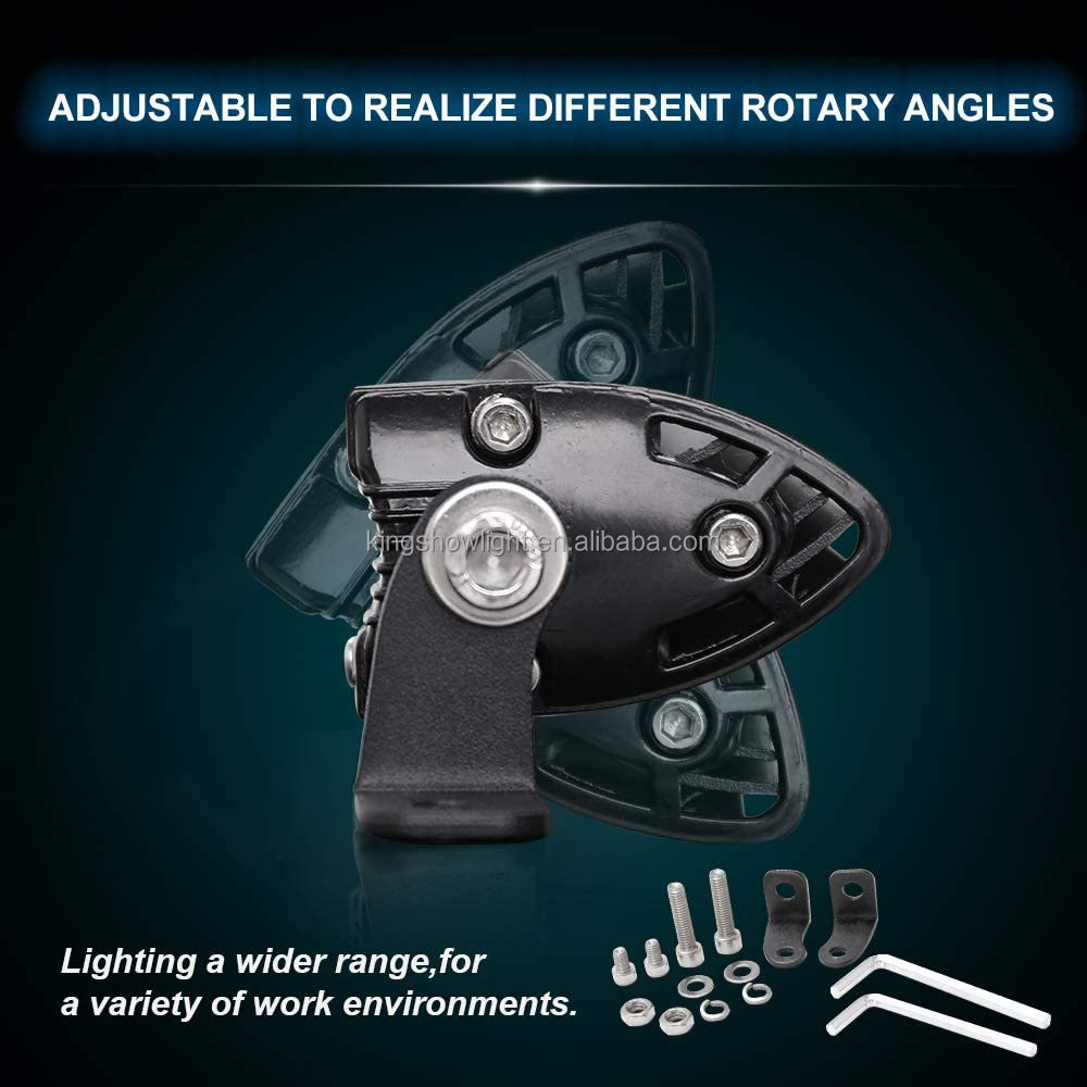 Kingshowstar - 2021 Super Bright New Single Row Car Bar 7D Waterproof IP68 LED 26'' 4x4 Truck Car Led Light Bar Led light bar 16