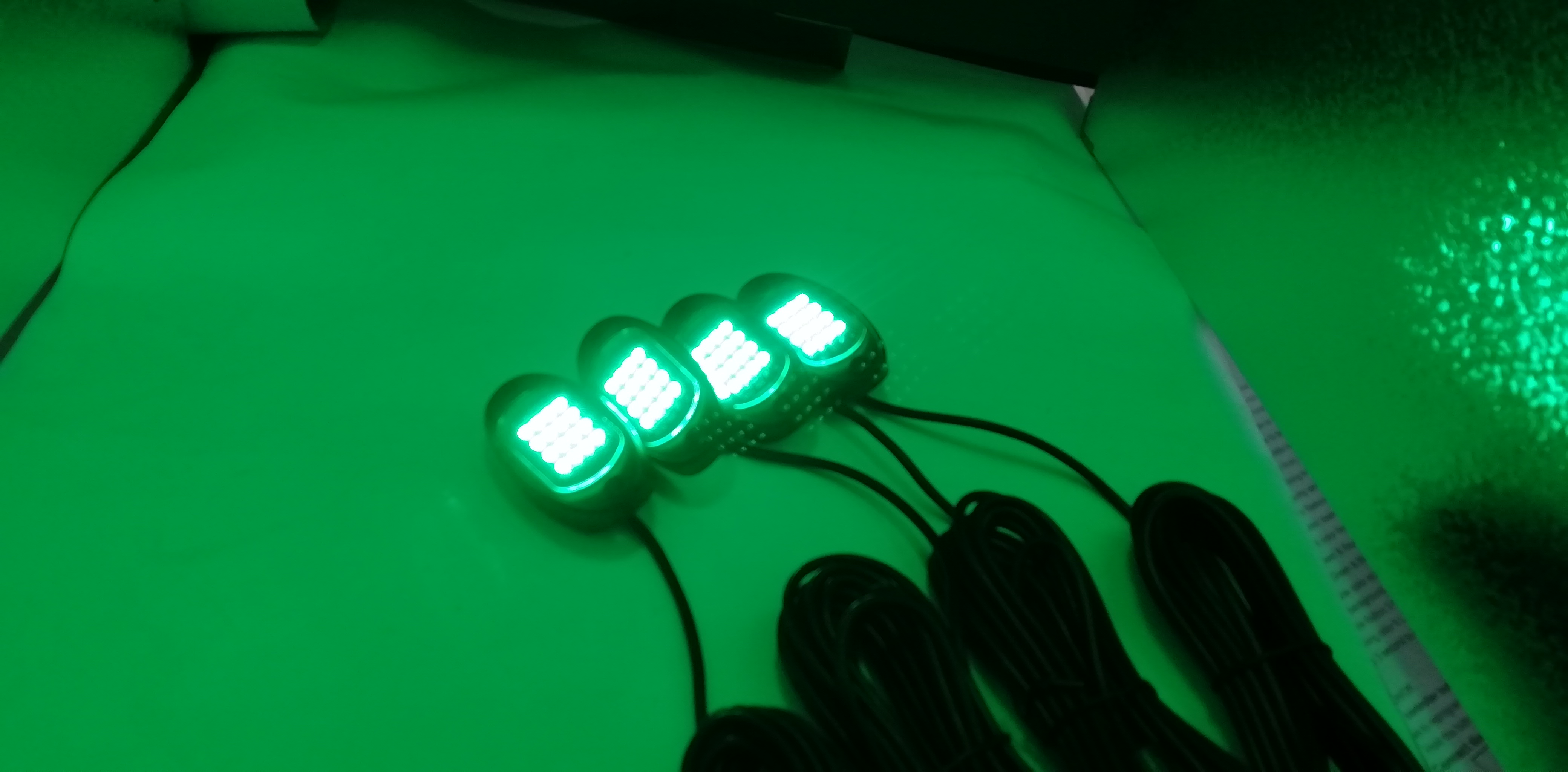 Kingshowstar - 8x Pods RGB LED Rock Light Offroad Wireless Blue-tooth Music Controller led top level 24W rock light 16
