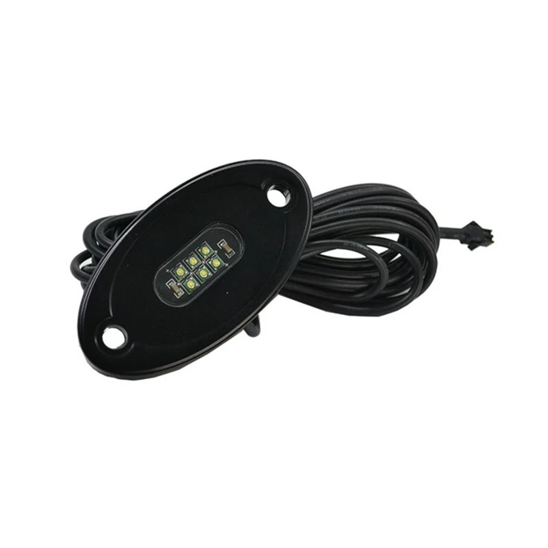 Top Selling Remote Control 8 Pod Led Rgb Colored Rock Lights For Car Lighting And Circuitry Design 1
