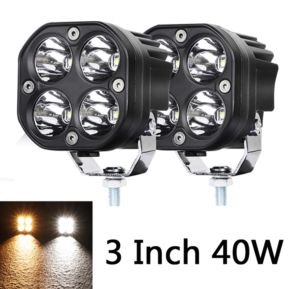 Kingshowstar - Ip67 Offroad 4x4 Led Headlight Motorcycle Car Spot Light 40w Work Led Light For Truck Light System Led headlight 10