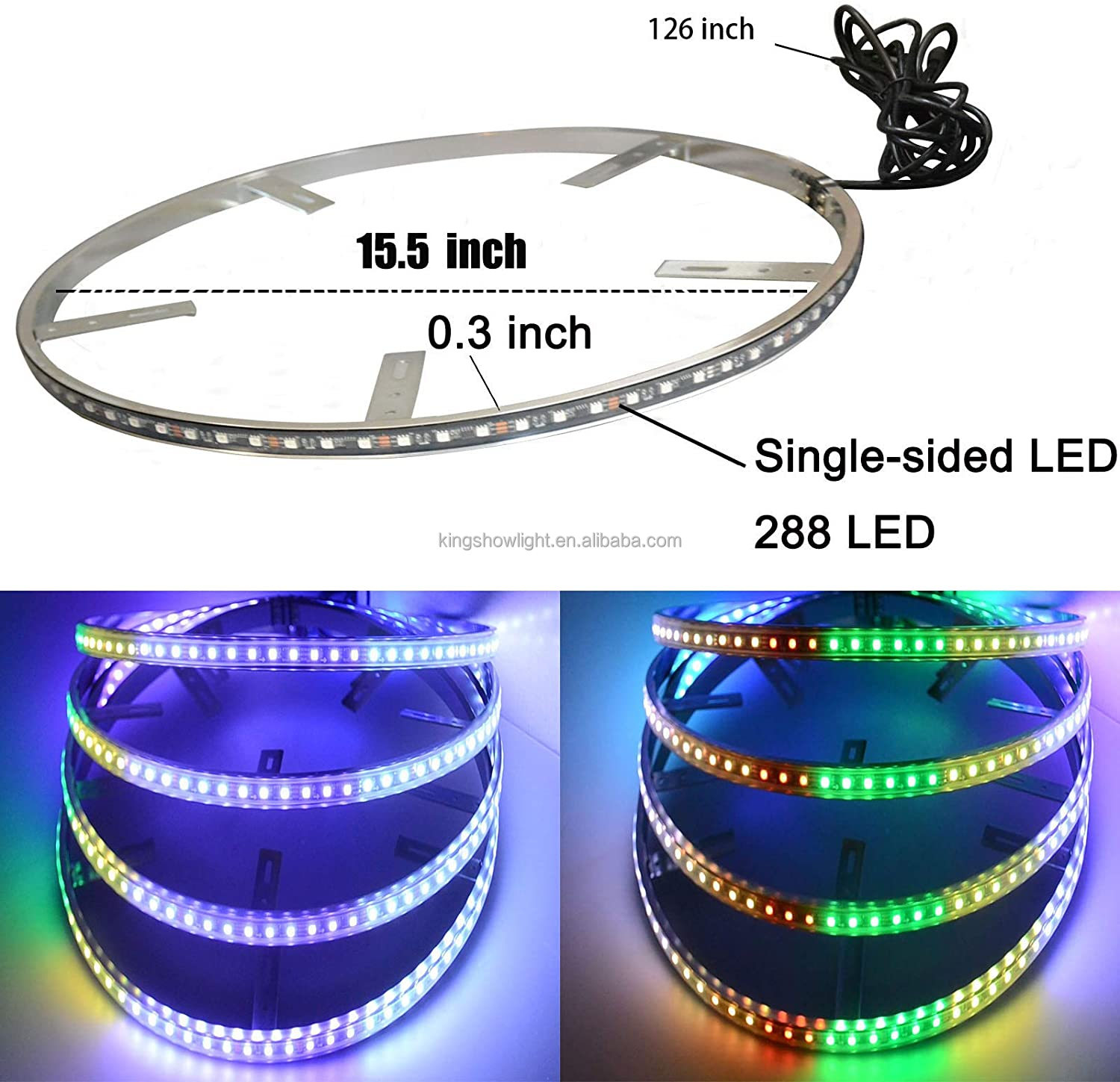 THE BEST & THE BRIGHTEST 24LED RGBW LED Rock Light LED Decorative Light For ATV UTV Off road Trucks All Cars 30