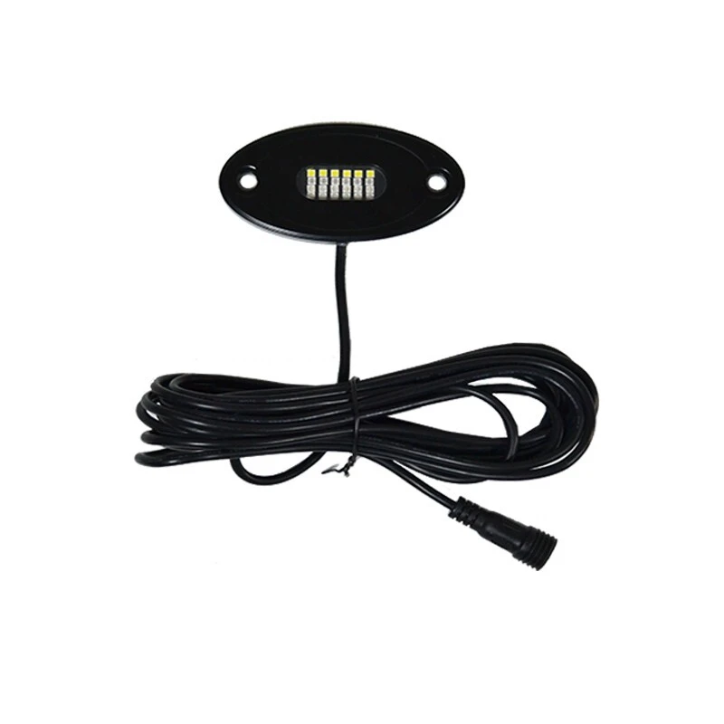 Kingshowstar - Hot Sales 8 Pods RGBW Offroad 4X4 Truck ATV UTV Boat LED Rock Lights led top level 24W rock light 1