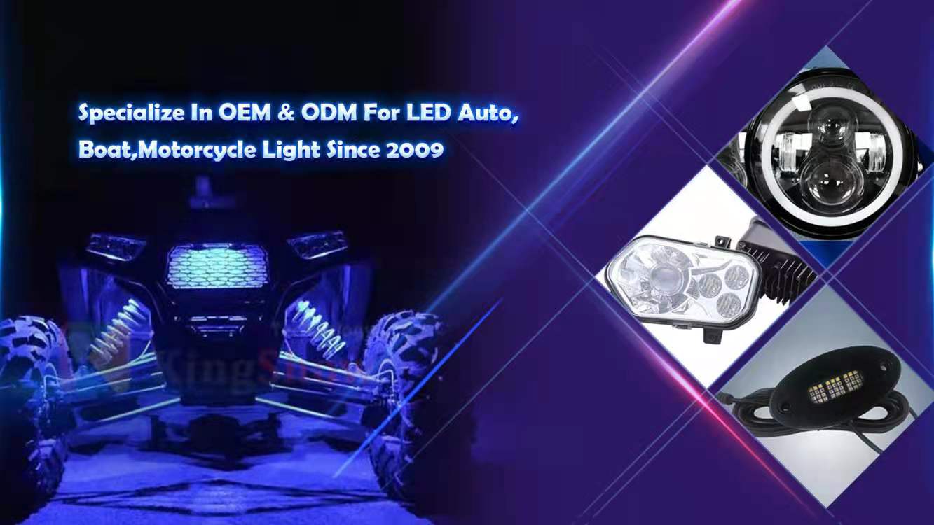 Kingshowstar - Wholesale hot LED 12V Light RGBW Waterproof Blue-tooth LED Rock Light for Truck Cars ATV Hot sell item 14