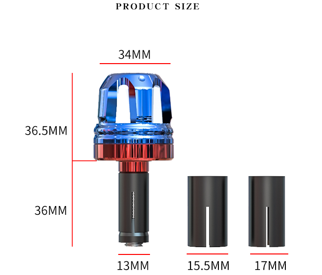 New Arrival Universal Led Indicator Turn Signal Handle Bar Lights For Motorcycle 14