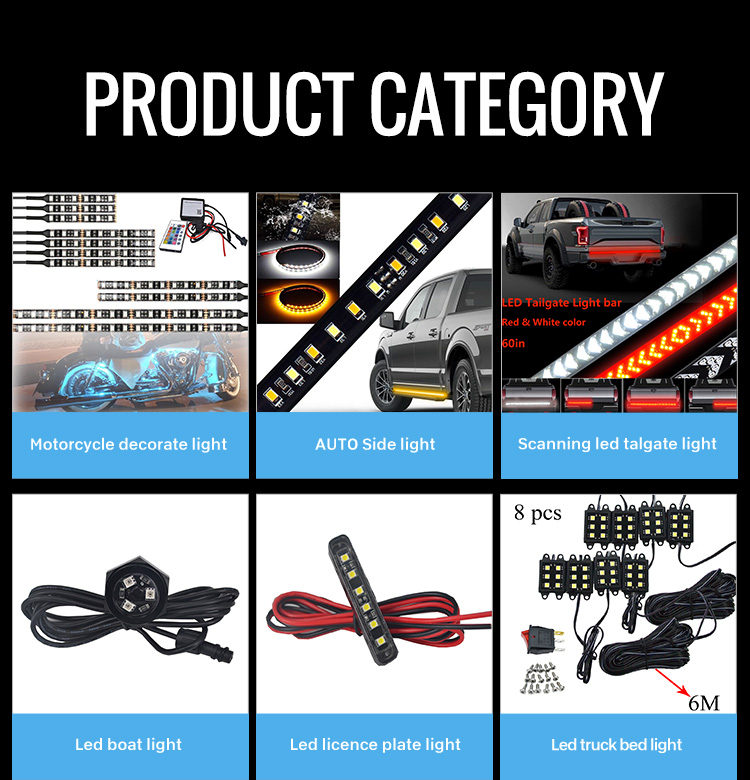 Kingshowstar - IP68 Waterproof 4 Lights / Set rgb Brightest Led Wheel Ring Lights Rim Tire Lights new product 22