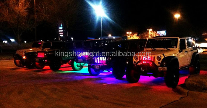 Kingshowstar - 2021 NEWEST The MAX LED Rock Light 36LEDs RGBW Underbody Rock pod For Off Road Truck ATV UTV Buggy Boat Motorcycle Hot sell item 18