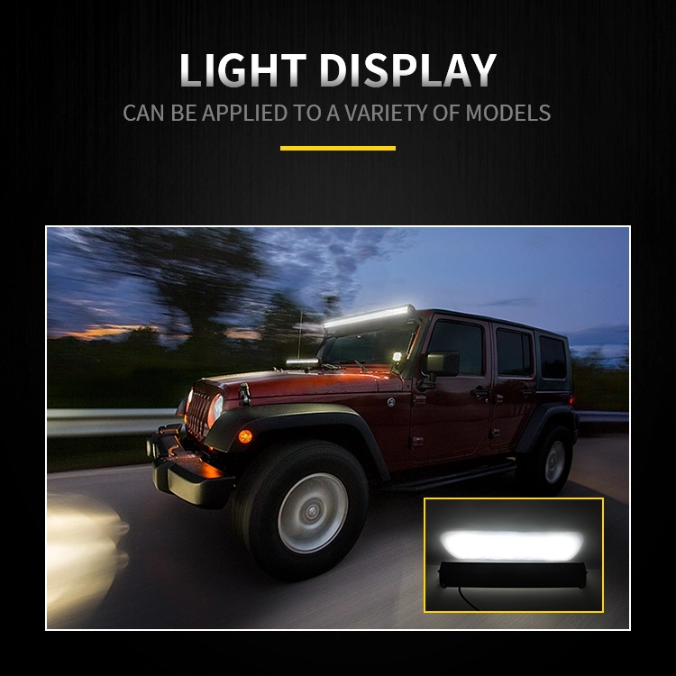 Kingshowstar - RGBW 50 Inch Ip67 Waterproof 288w 10-30v High Intensity Led Light Bar With Wireless Remote Control For Car Auto Lighting System Led light bar 16