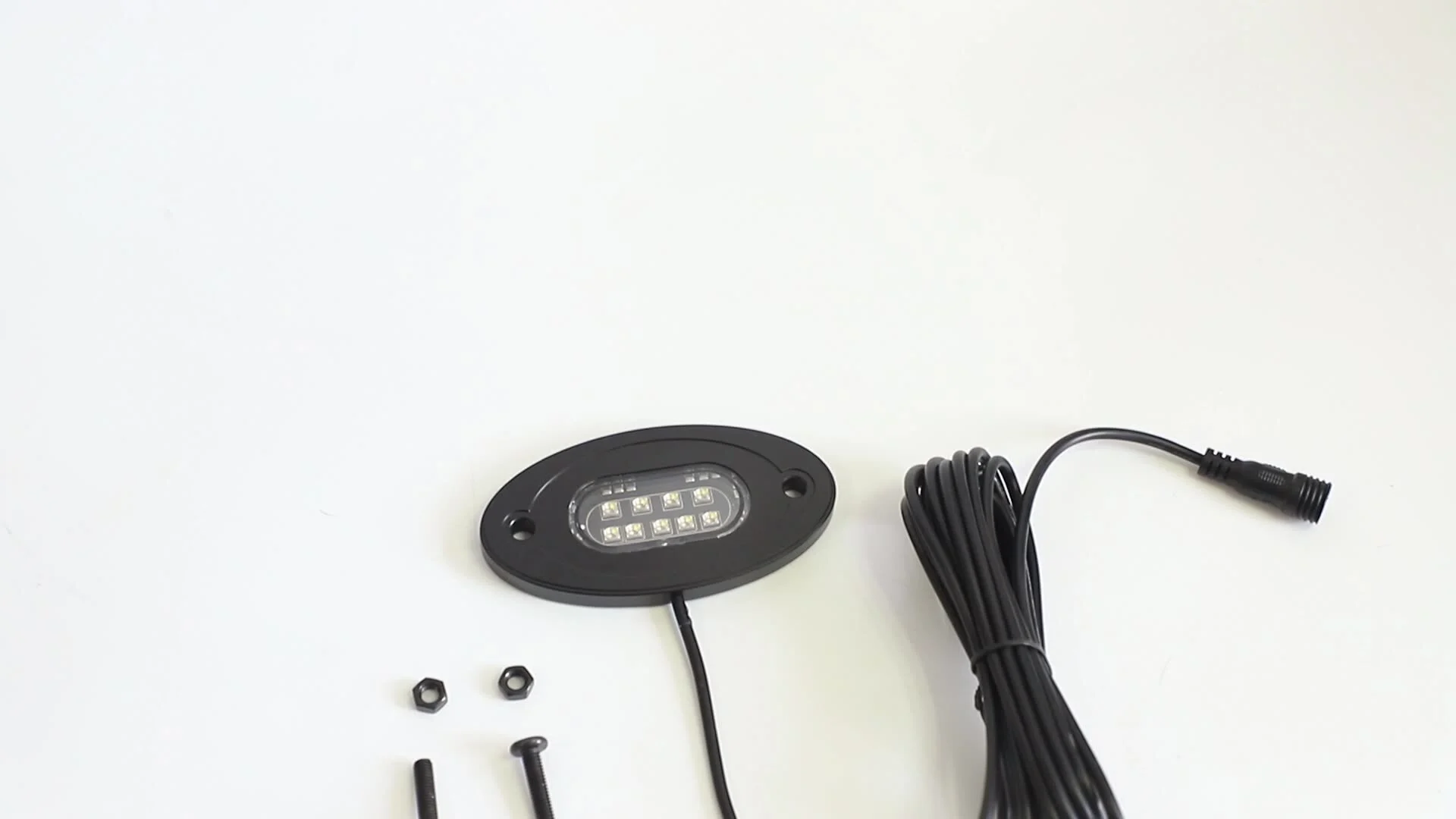 Lightning Rock Light Kit With 4 Bright White LED Pods pure white rock lights 1