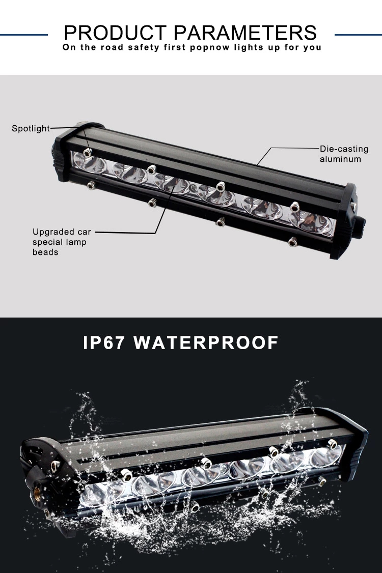 Kingshowstar - Waterproof 12V 24V 4x4 Led Off Road Driving Light Bar Car Trucks Offroad Work Led Light Bar Led light bar 10