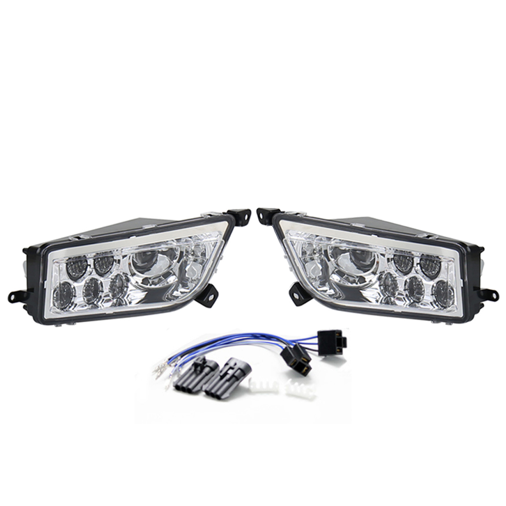 Kingshowstar - 2pcs 30w Car W203 W205 W204 7 Inch Headlights Repair Headlamp Rechargeable Car Led Headlights RZR Headlight 16