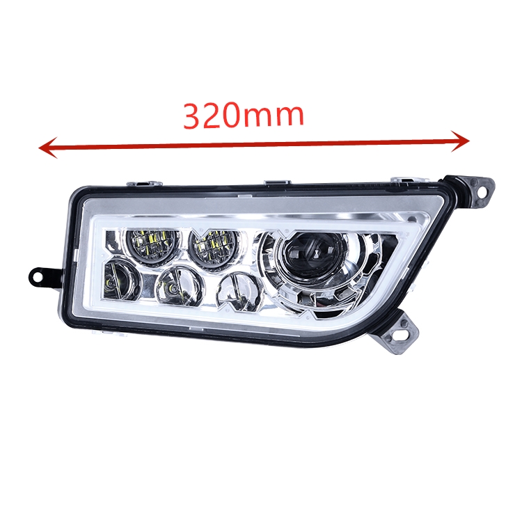 2pcs White 30w Car 7 Inch Led Headlights Repair Headlamp Rechargeable Truck Headlight 12