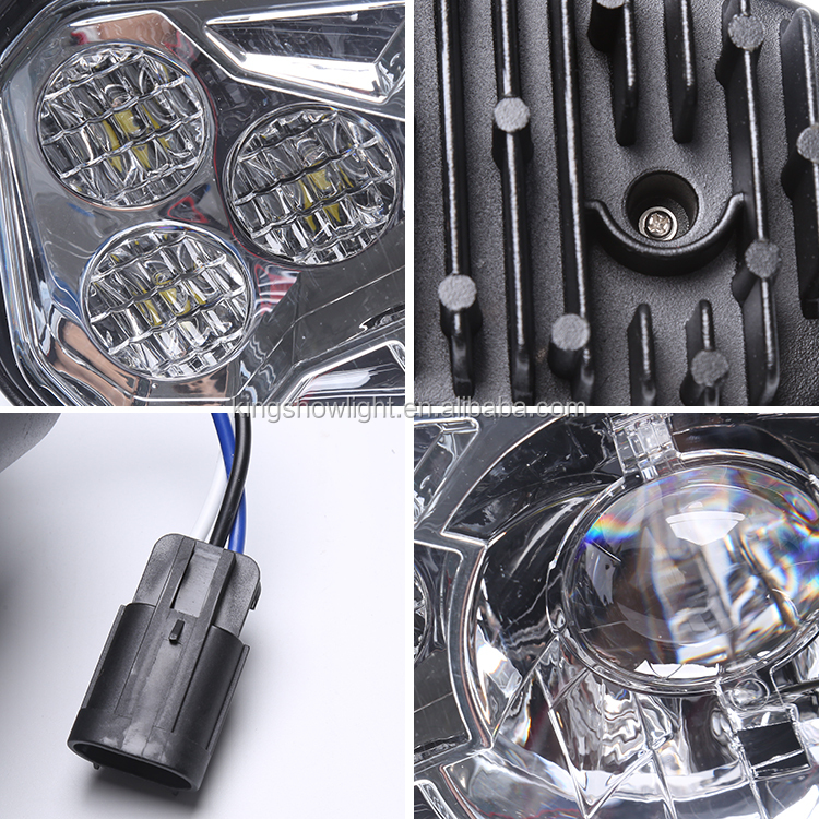 4x6 Led Headlight 7 Inch Car Led Headlight Restoration Kit Car For Jeep Truck Auv 17