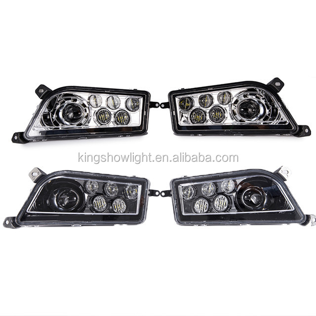 Kingshowstar - LED Headlights for Polaris RZR XP 1000 900 LED (Razor Push 1000) (Black) RZR Headlight 12