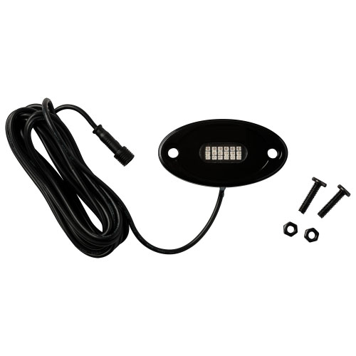 Kingshowstar - Cellphone Control App Control With 8 Pods Lights Under Cars Off Road Truck Suv Atv Rgb Led Rock Light led top level 24W rock light 8