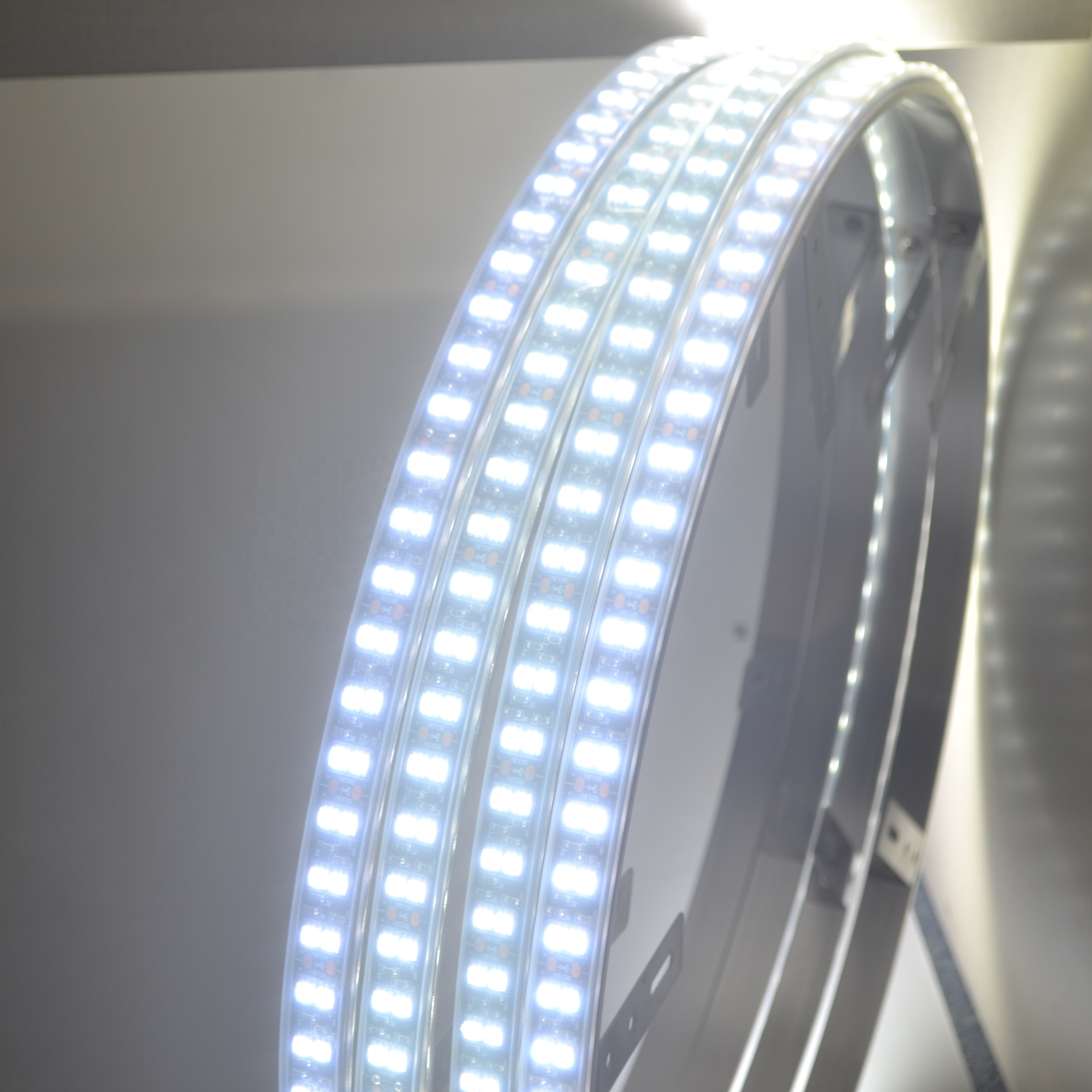 Kingshowstar - 175 Brightest Double LED Pure White Dual Row Flow IP68 Rims Wheel Ring Lights white wheel light light1 9