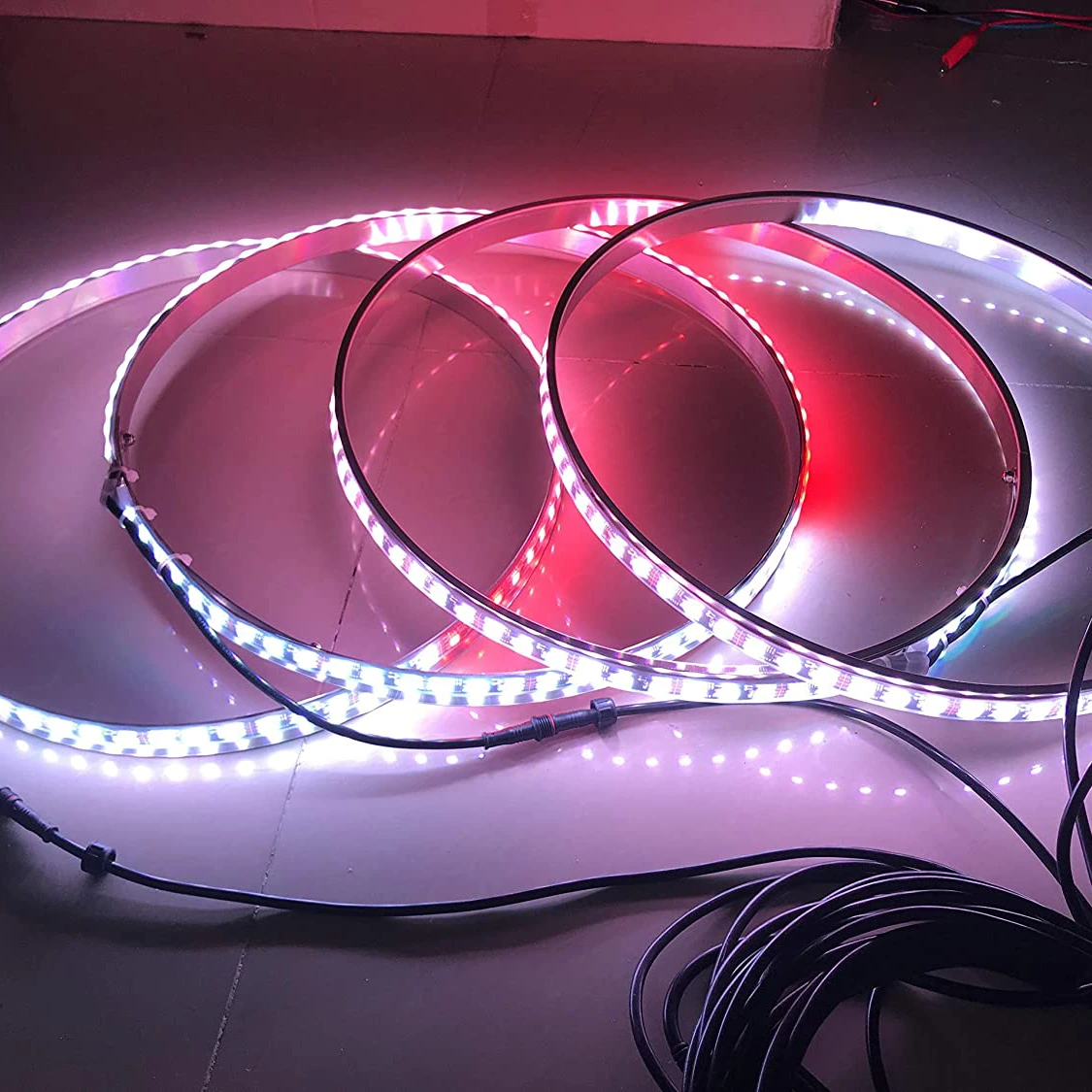 Waterproof Rgb APP Car Led Wheel Light Led Lights For Lighting Wheels 1