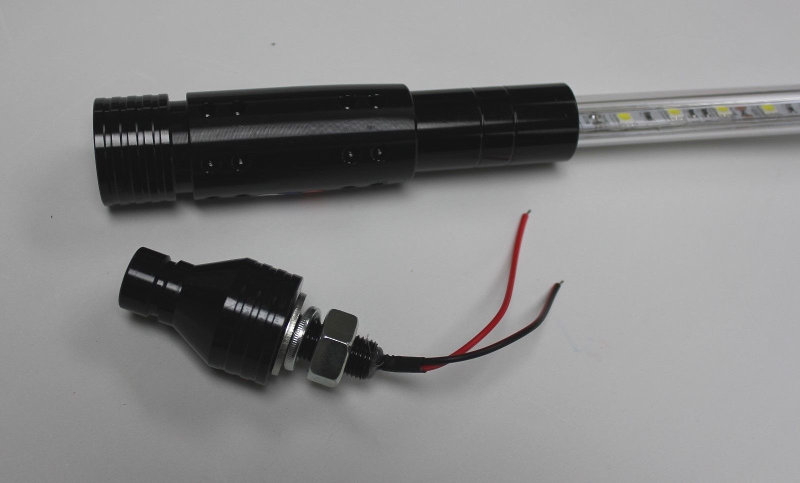 5ft LED fiber optic light LED whip antenna light flag flexible quick disconnect for Car ATV UTV Sand Motorcycle 17