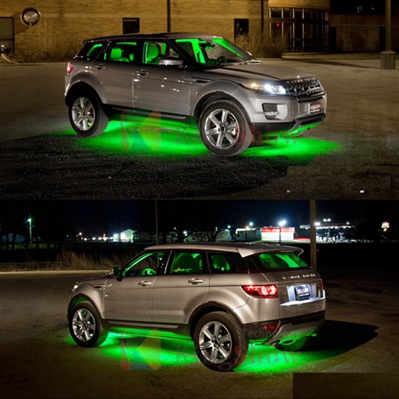 Kingshowstar - 12V High Power Automotive App Controller Under Car Light Kit Wholesale Led Light Led automotive light 13