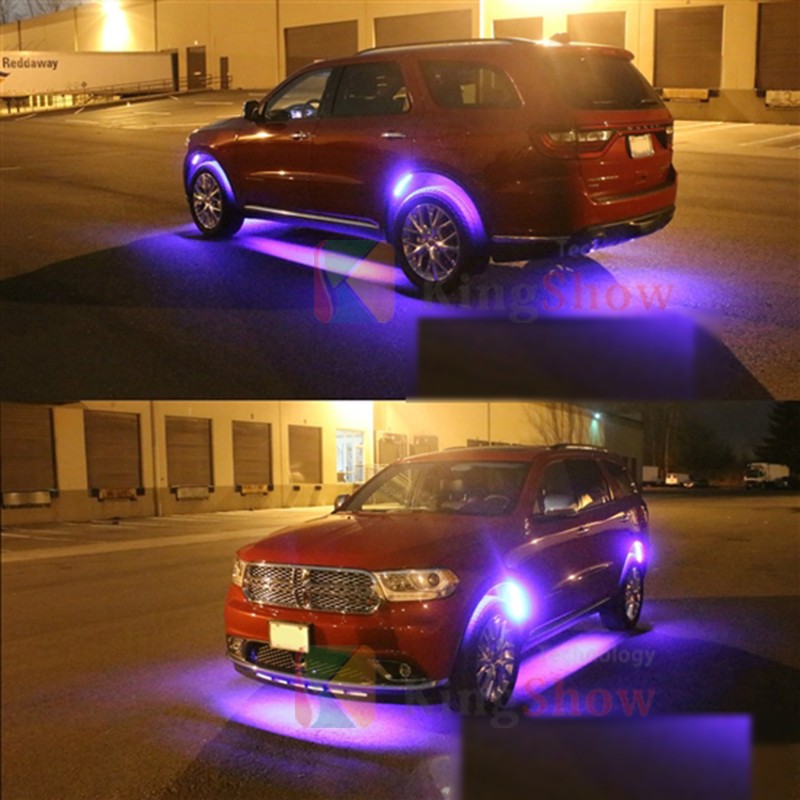 Kingshowstar - 12V High Power Automotive App Controller Under Car Light Kit Wholesale Led Light Led automotive light 15